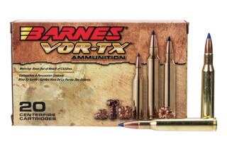 Barnes 270 Win 130gr Tipped Triple Shock X Boat Tail Lead Free Ammo - Box of 20